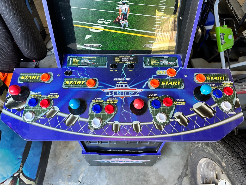 4 Player - NFL Blitz Legends Arcade Machine