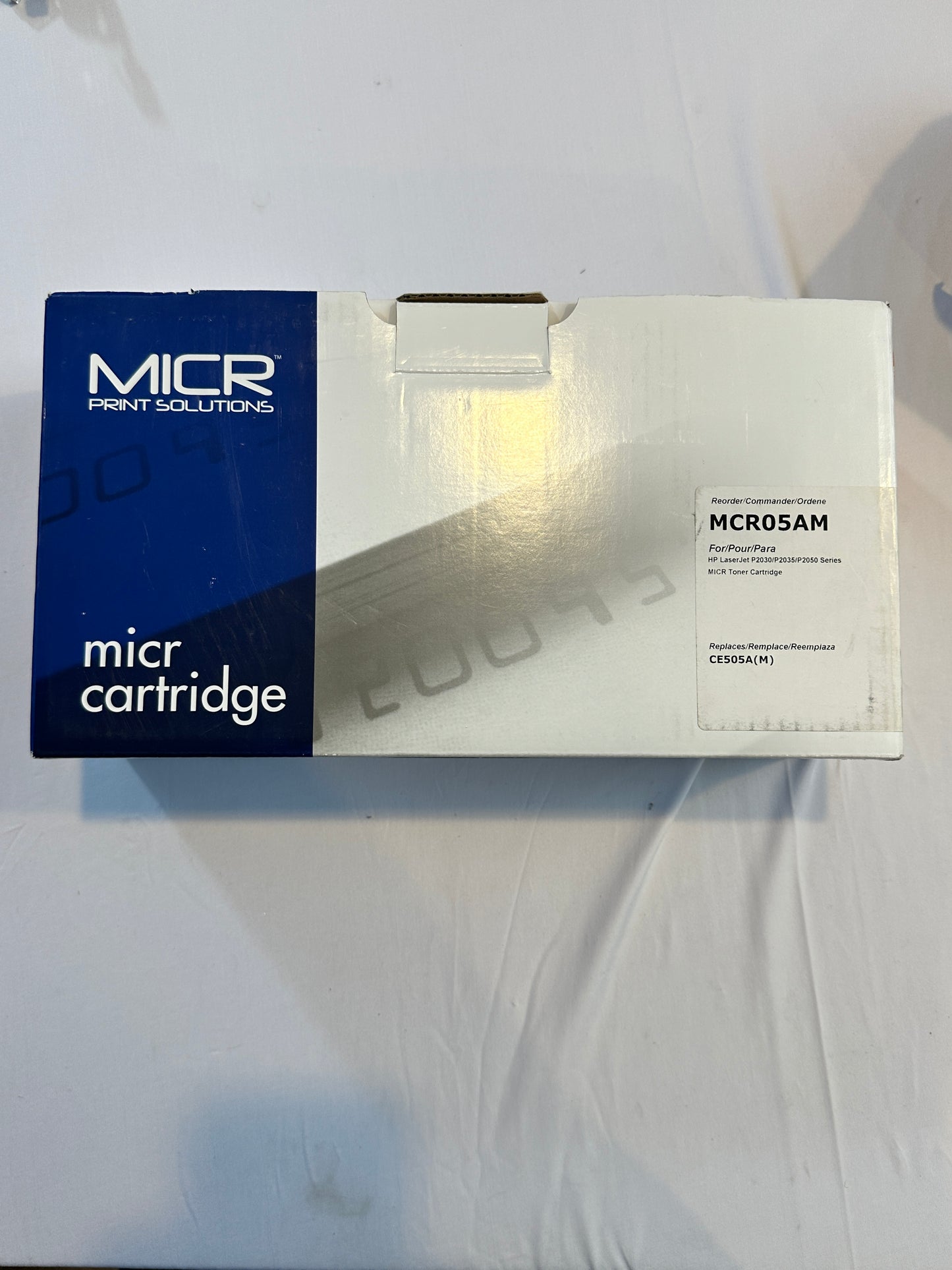 MICR Print Solutions MCR05AM MICR Toner Cartridge Replcmnt For HP CE505A Black