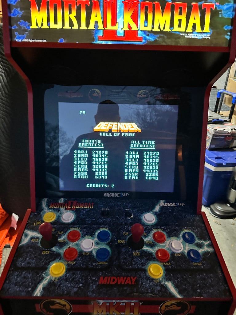 Mortal Kombat II Deluxe Arcade Game