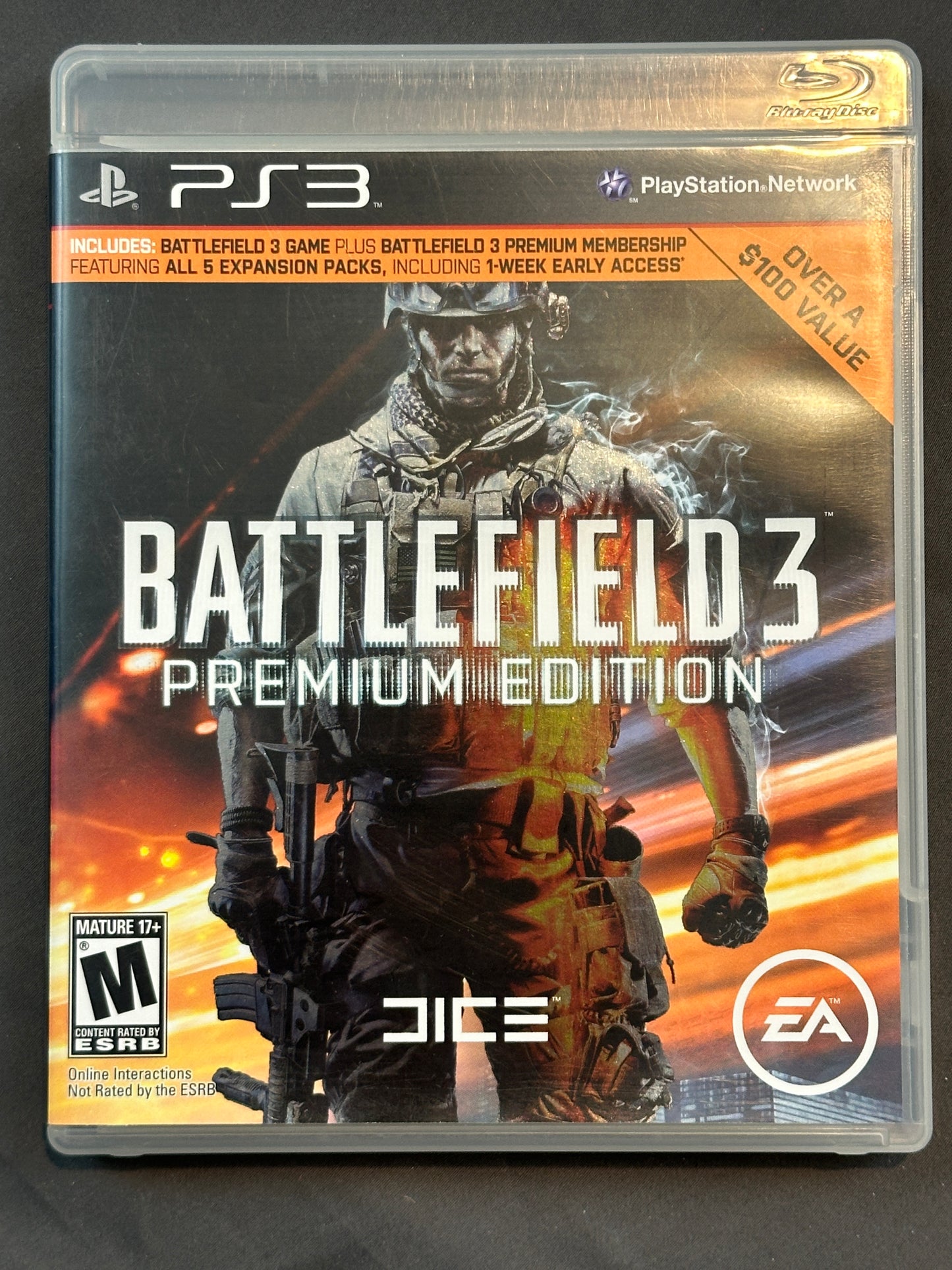 Battlefield 3 -- Premium Edition: (Sony PlayStation 3, 2012) Game