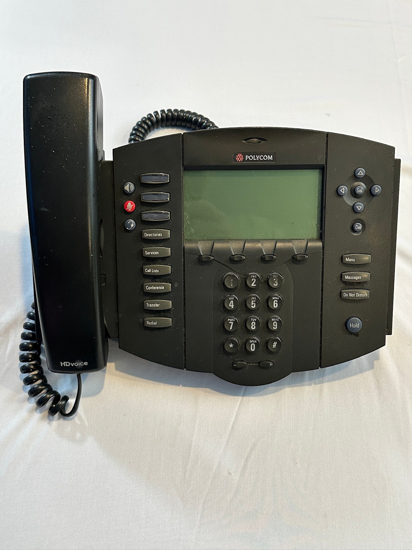 POLYCOM SOUNDPOINT IP 500 VOIP BUSINESS DISPLAY TELEPHONE 2201-11500-001