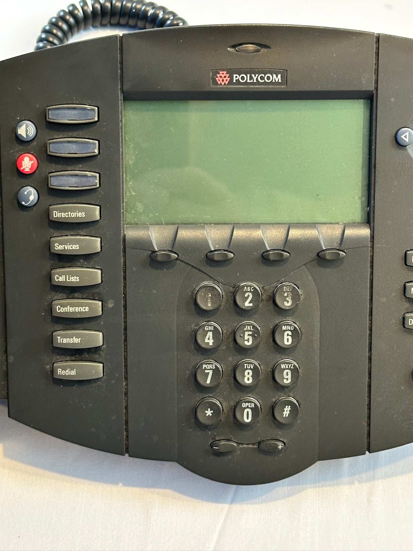 POLYCOM SOUNDPOINT IP 500 VOIP BUSINESS DISPLAY TELEPHONE 2201-11500-001