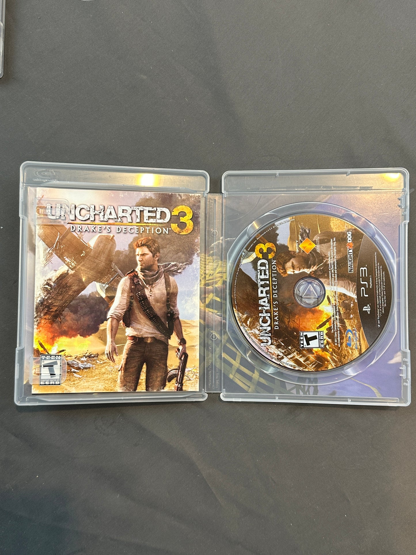 Uncharted 3 Drake's Deception Game of The Year PS3 PlayStation 3 - Complete