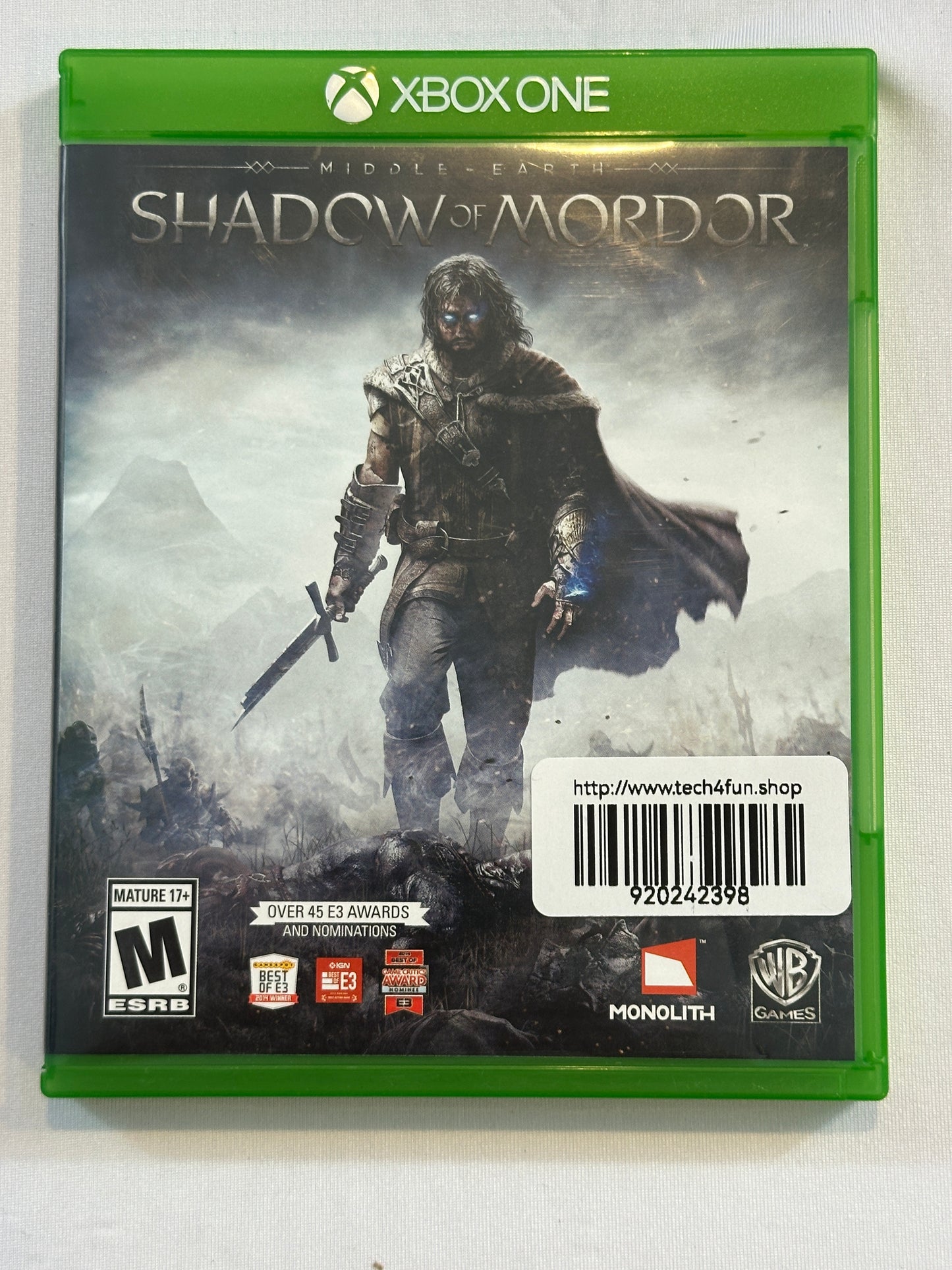 Middle Earth: Shadow of Mordor - Xbox One - Video Game - VERY GOOD