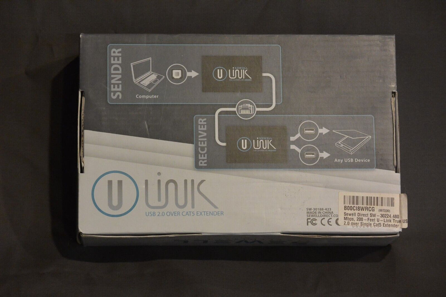 U-link USB 2.0 over Cat5 Extender