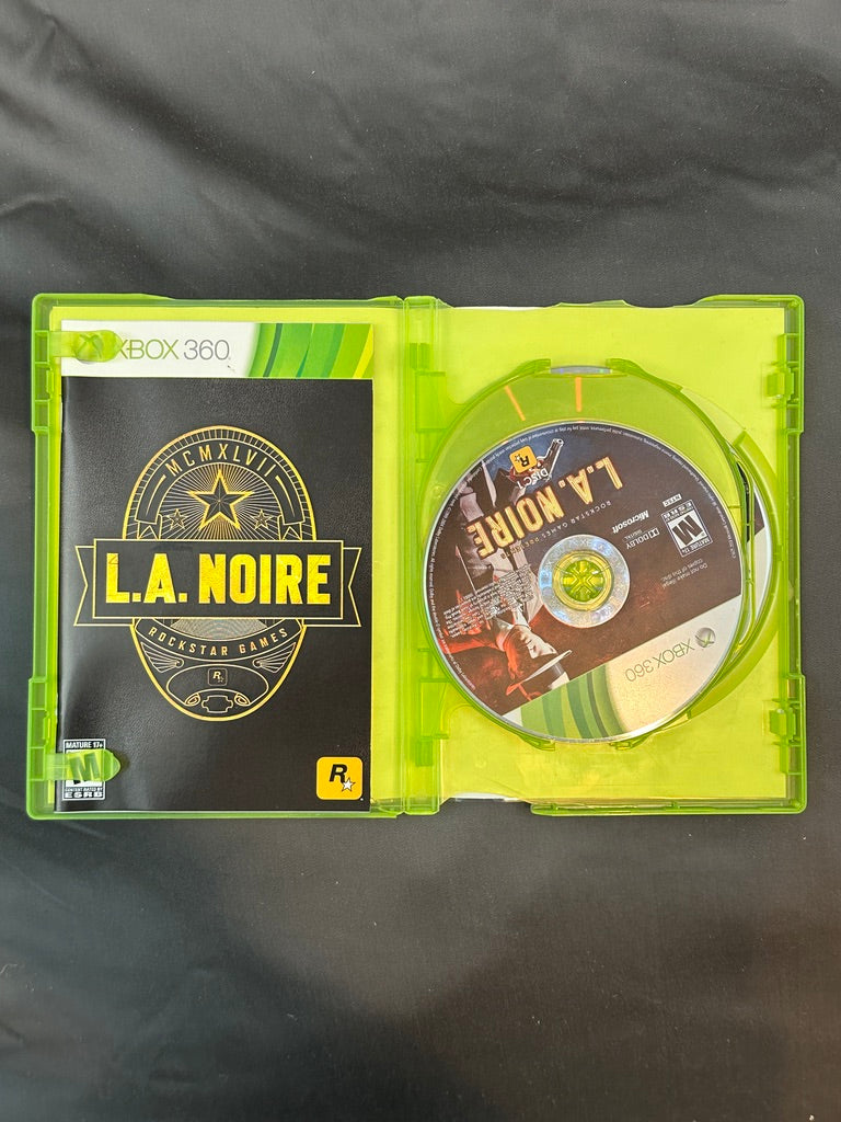 L.A. Noire Xbox 360 Game 3 Disc Complete With Manual Tested