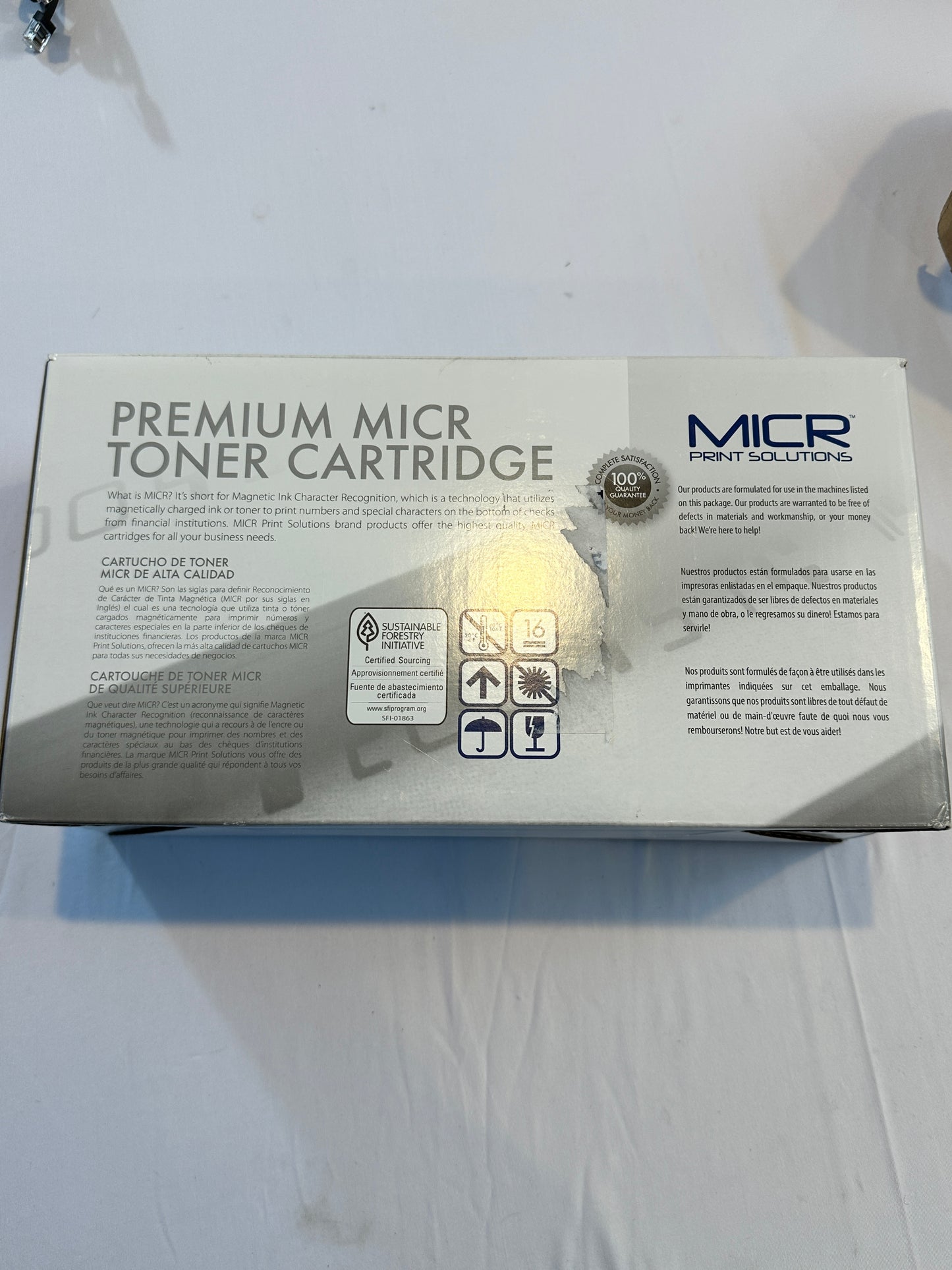 MICR Print Solutions MCR05AM MICR Toner Cartridge Replcmnt For HP CE505A Black