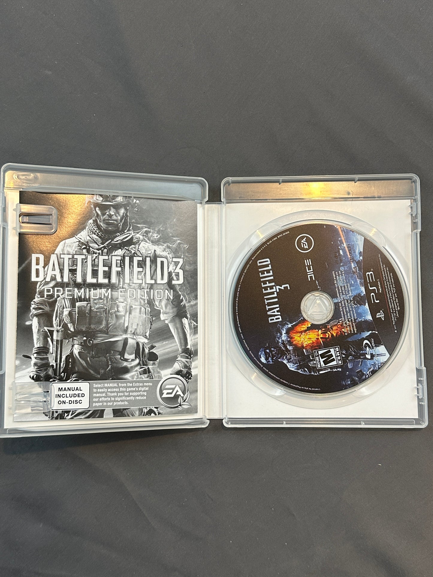 Battlefield 3 -- Premium Edition: (Sony PlayStation 3, 2012) Game