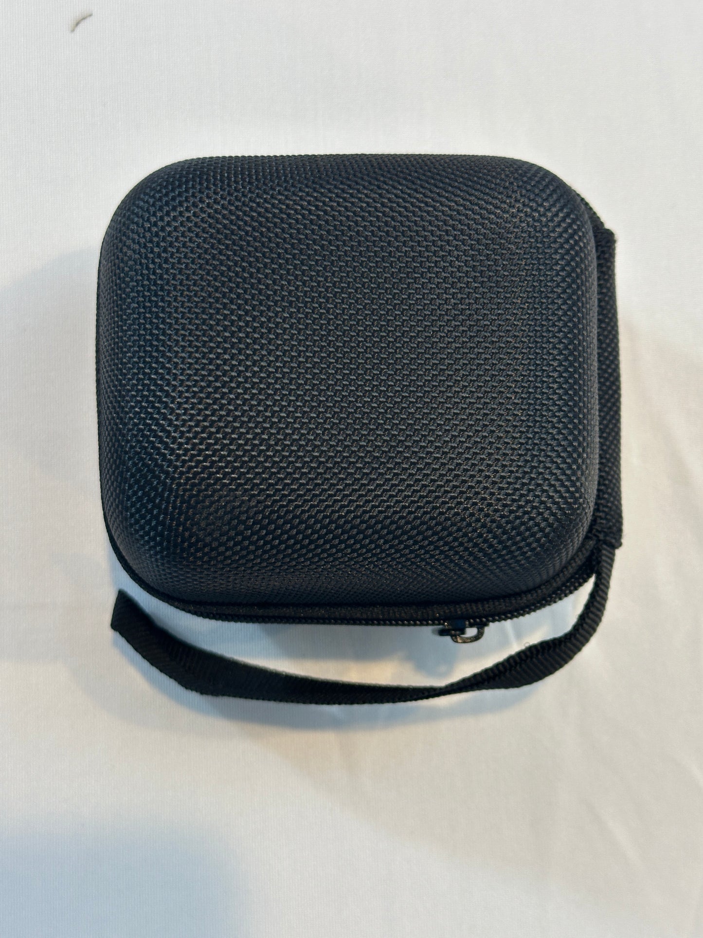 Black Zippered Compact Case for Camera - 4" x 4" x 4"