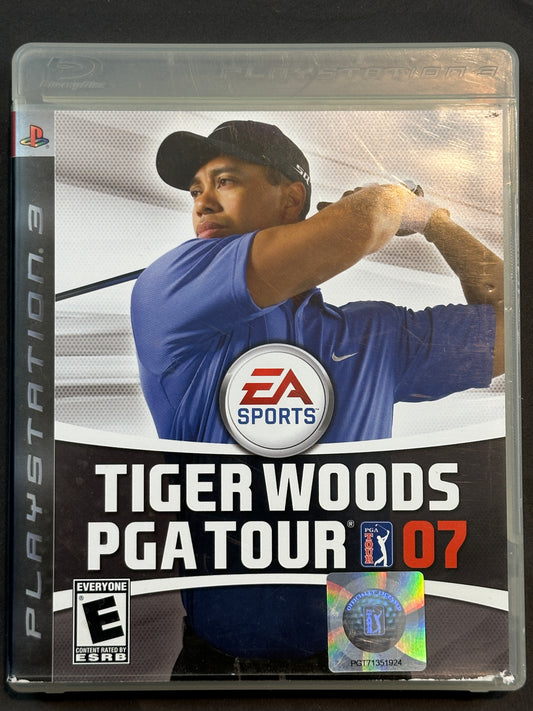 Tiger Woods PGA Tour 07 (Sony PlayStation 3, 2006) PS3 TESTED