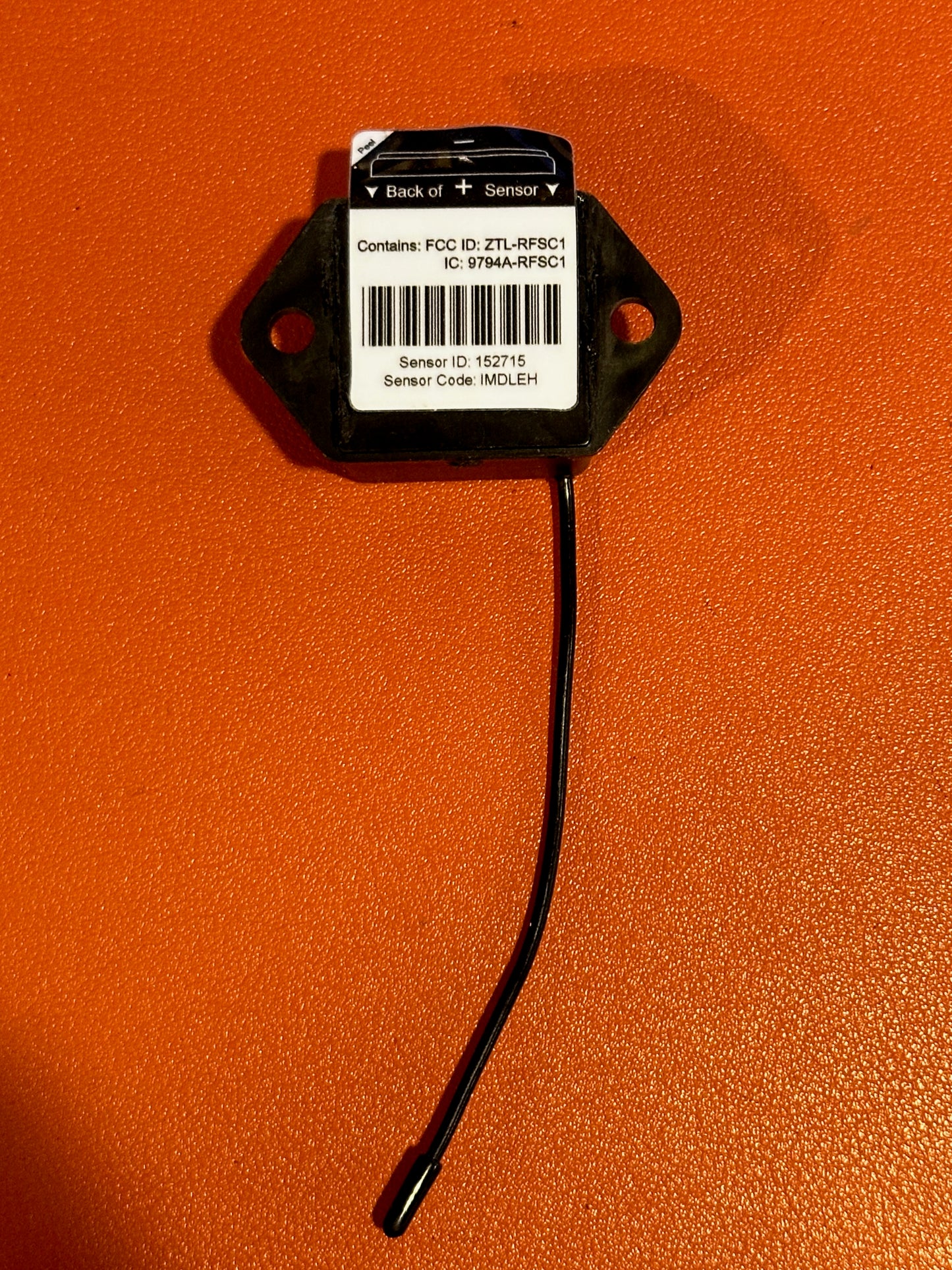 Pre-Owned – Black - Monnit  Wireless Humidity Sensor - Coin Cell Powered