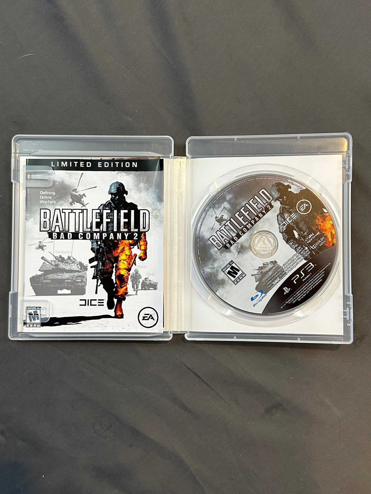 Battlefield: Bad Company 2 -- Limited Edition (Sony PlayStation 3, 2010)