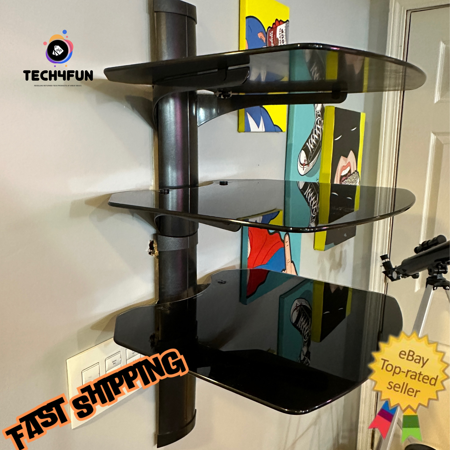 Tempered Glass Shelf