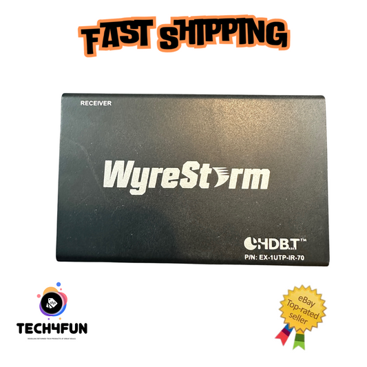 Wyrestorm EX-1UTP-IR-70 70m HDBT extender Lite Receiver End with IR - No Power Supply